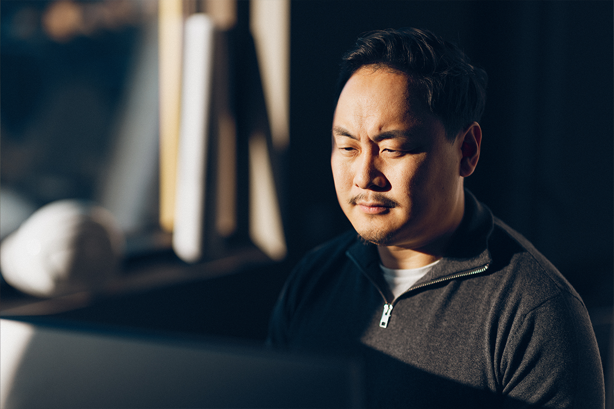 Periode mann mork genser