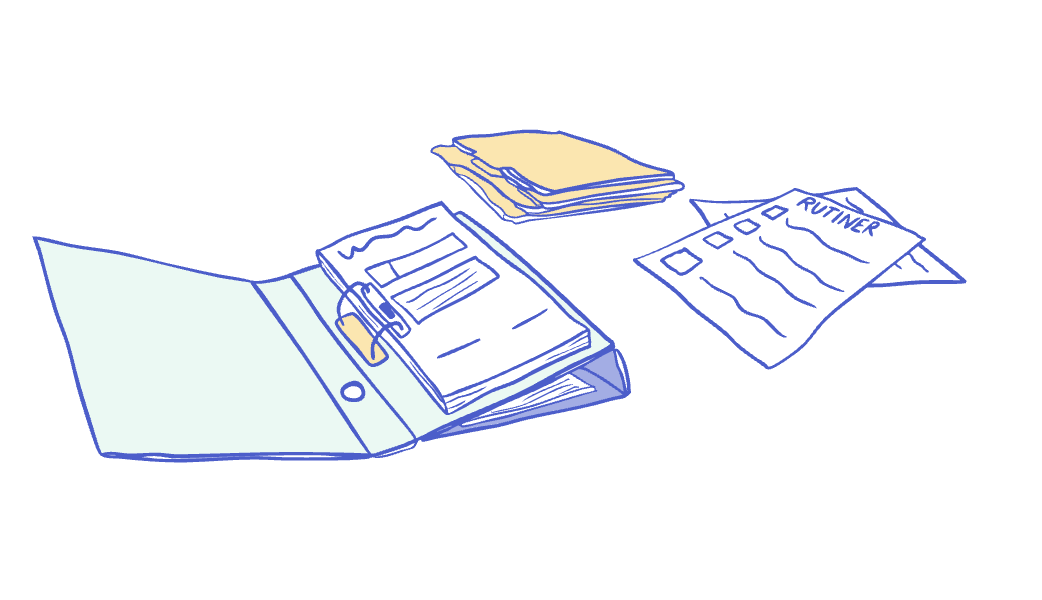 Revisjon illustrasjon